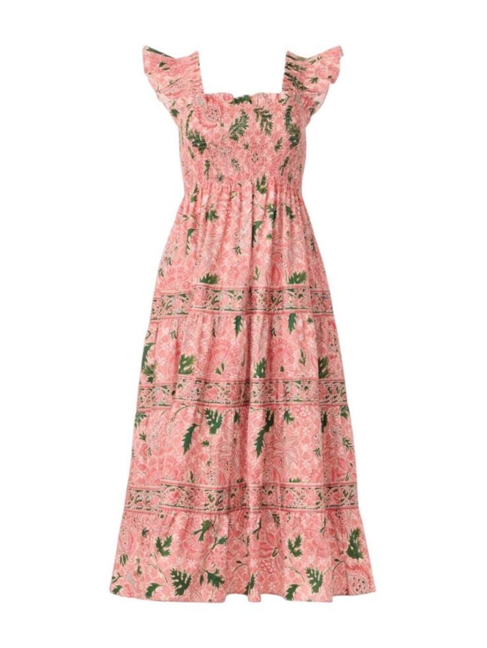Hill House Home Pink Floral Ellie Nap Dress in size M. - Picture 5 of 9